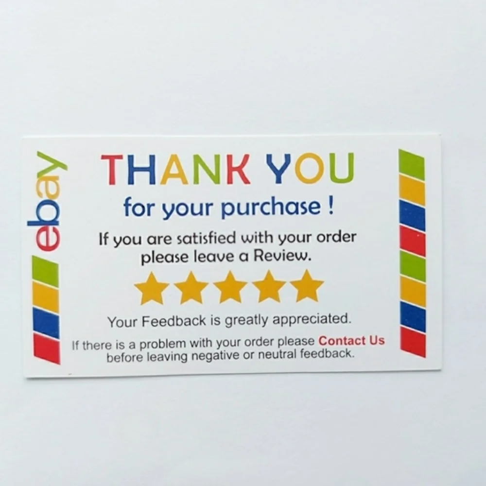 Thank you cards & Stickers